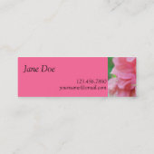 NYBG: Nr. 116 Mini Visitenkarte (Rückseite)