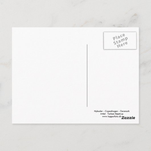 Nyboder Postkarte (Rückseite)