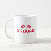 NYBORG Dänemark Kaffeetasse (Links)
