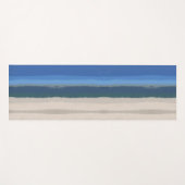 Nyborg Strang - Aquarellspiel Yogamatte (Vorderseite (Horizontal))