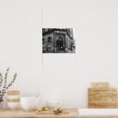 NYC, 2003 verlassenes Gebäude Poster (Küche)