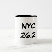 NYC 26,2 ZWEIFARBIGE TASSE (Mittel)