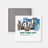 NYC 911 MAGNET (Vorderseite/Rückseite)