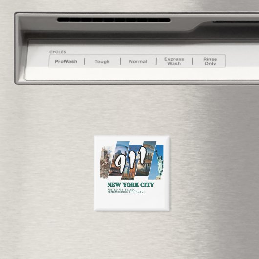 NYC 911 MAGNET (In Situ (Geschirrspüler))