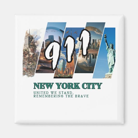 NYC 911 MAGNET (Vorne)