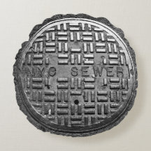 NYC Abwasserkanal-Abdeckung