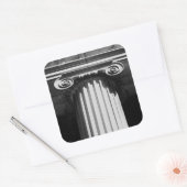 NYC-Architektur I Quadratischer Aufkleber (Umschlag)