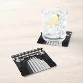 NYC-Architektur I Rechteckiger Pappuntersetzer (Vor Ort)