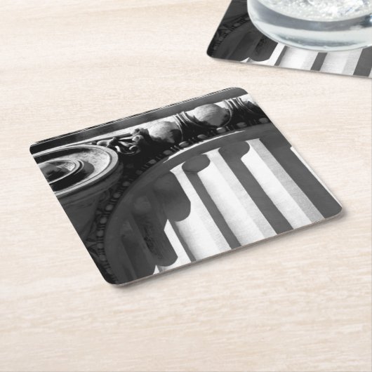 NYC-Architektur III Rechteckiger Pappuntersetzer (angewinkelt)