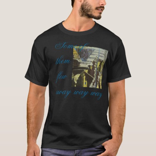 NYC Architekturcollage T-Shirt (Vorderseite)