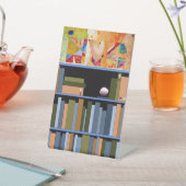 NYC Art and Books Sockelschild (In SItu)