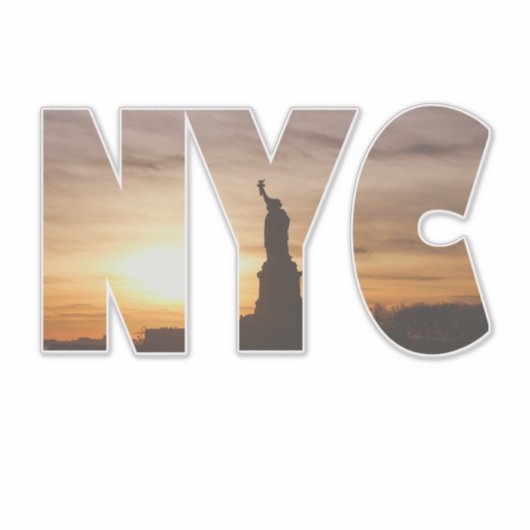 NYC AUFKLEBER (Vorderseite)