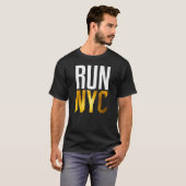 NYC ausführen | Marathon Runner T-Shirt (Vorne ganz)