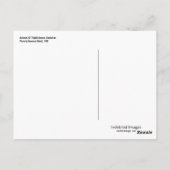 NYC Automat Foto von Berenice Abbott Postkarte (Rückseite)