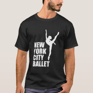Nyc Ballet Shirt Ballerina Dancer New York Tanz