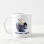 NYC Baseball Squirrel Power Kaffeetasse (Links)