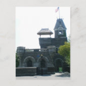 NYC Belvedere Castle Postkarte (Vorderseite)