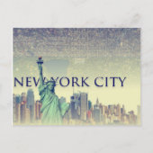 NYC-Bereich Postkarte (Vorderseite)