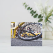 NYC Bike Postkarte (Stehend Vorderseite)