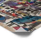 NYC Bird-Ansicht | Joaquín Torres-García Poster (Ecke)