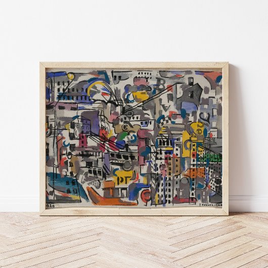 NYC Bird-Ansicht | Joaquín Torres-García Poster