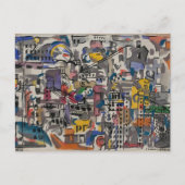 NYC Bird-Ansicht | Joaquín Torres-García Postkarte (Vorderseite)