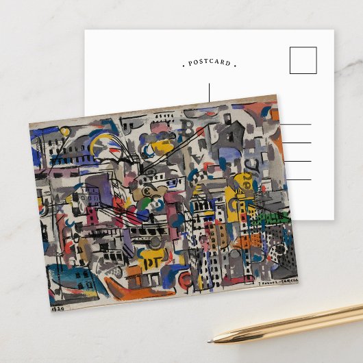 NYC Bird-Ansicht | Joaquín Torres-García Postkarte