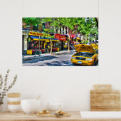 nyc bistro poster (Küche)