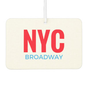 NYC Broadway Autolufterfrischer