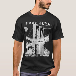 NYC: Brooklyn-Brücken-Shirt T-Shirt