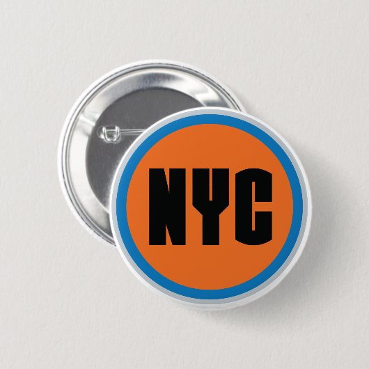NYC Button (Vorne & Hinten)