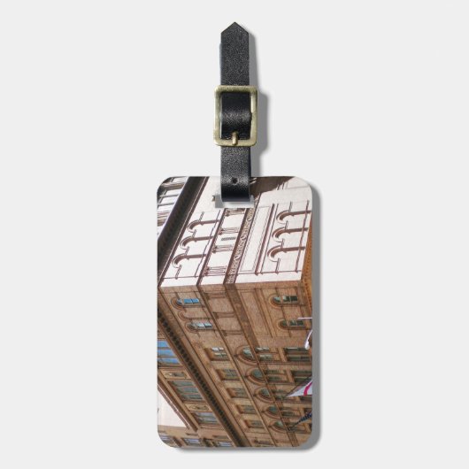 NYC Carnegie Hall Gepäckanhänger (Vorderseite vertikal)