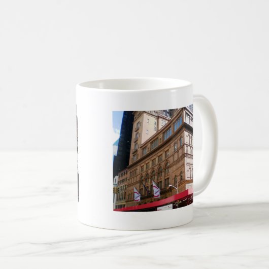 NYC Carnegie Hall Kaffeetasse (VorderseiteRechts)