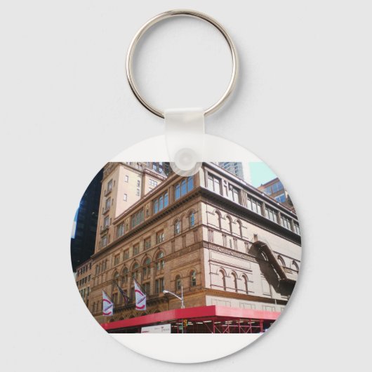 NYC Carnegie Hall Schlüsselanhänger (Vorderseite)