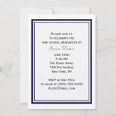 NYC Central Park Bethesda Ft DIY #2 Abschluss Einladung (Rückseite)