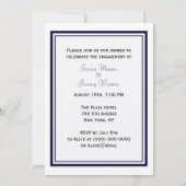 NYC Central Park Bethesda Ft DIY #2 Verlobung Einladung (Rückseite)