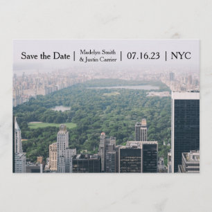 NYC Central Park Foto - Save The Date