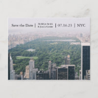 NYC Central Park Foto - Save the Date Postkarte