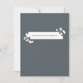 NYC Central Park Ladys Pavilion Wedding Save The Date (Rückseite)