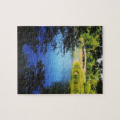 NYC Central Park Lake Bow Bridge Puzzle (Horizontal)