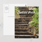 NYC Central Park Postkarte (Vorne/Hinten)