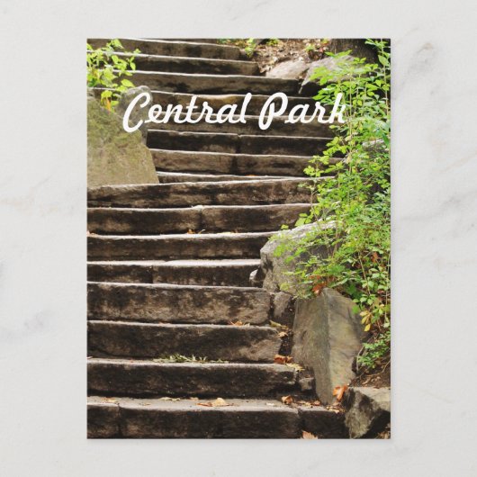 NYC Central Park Postkarte (Vorderseite)