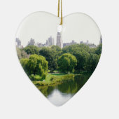 NYC Central Park-Skyline Keramik Ornament (Rechts)