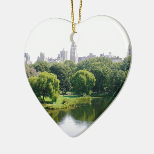 NYC Central Park-Skyline Keramik Ornament (Links)