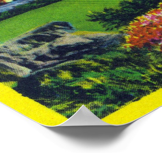 NYC Central Park View 5. Ave Hotels Poster (Ecke)