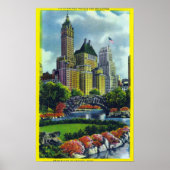 NYC Central Park View 5. Ave Hotels Poster (Vorne)
