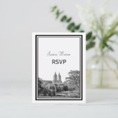 NYC Centro Pk Lake San Remo Etched UAWG 1 Einladungspostkarte (Stehend Vorderseite)