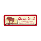 NYC Cherry Cheesecake Slice Dessert Backfood (Vorne)