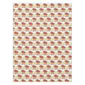 NYC Cherry Cheesecake Slice Dessert Feinschmecker Tischdecke (Vorderseite)