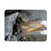 NYC Christmas Angel Magnet (Horizontal)